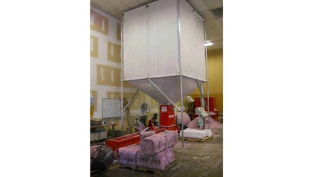 XPS, sneglekomprimator, genanvendelse, screw press, genbrug, recycling